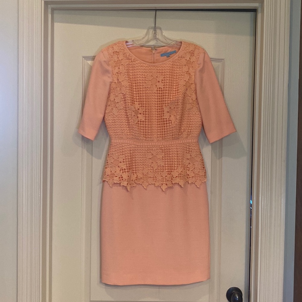 Antonio Melani dress, size 4, peach color, like new condition